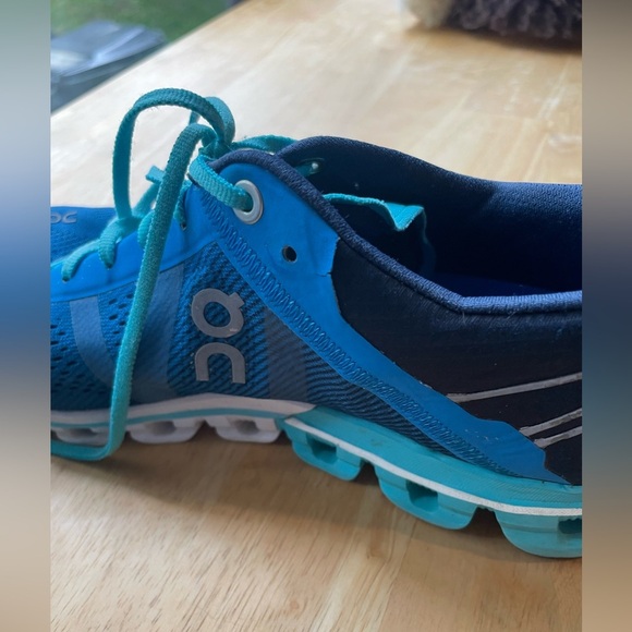 On Running Womens Cloudflow Malibu/Curacao Running Shoe size 8.5 - Picture 11 of 16